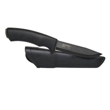 Load image into Gallery viewer, Morakniv Bushcraft Black Carbon Steel